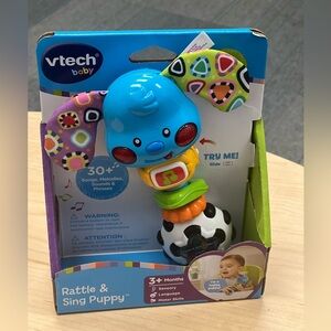 VTech Baby Rattle and Sing Puppy New!!! 3-36 months